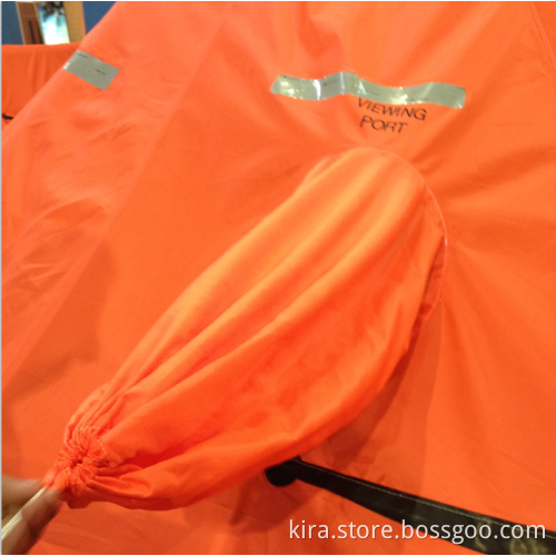 KHA-25 CCS/EC davit launched inflatable life raft